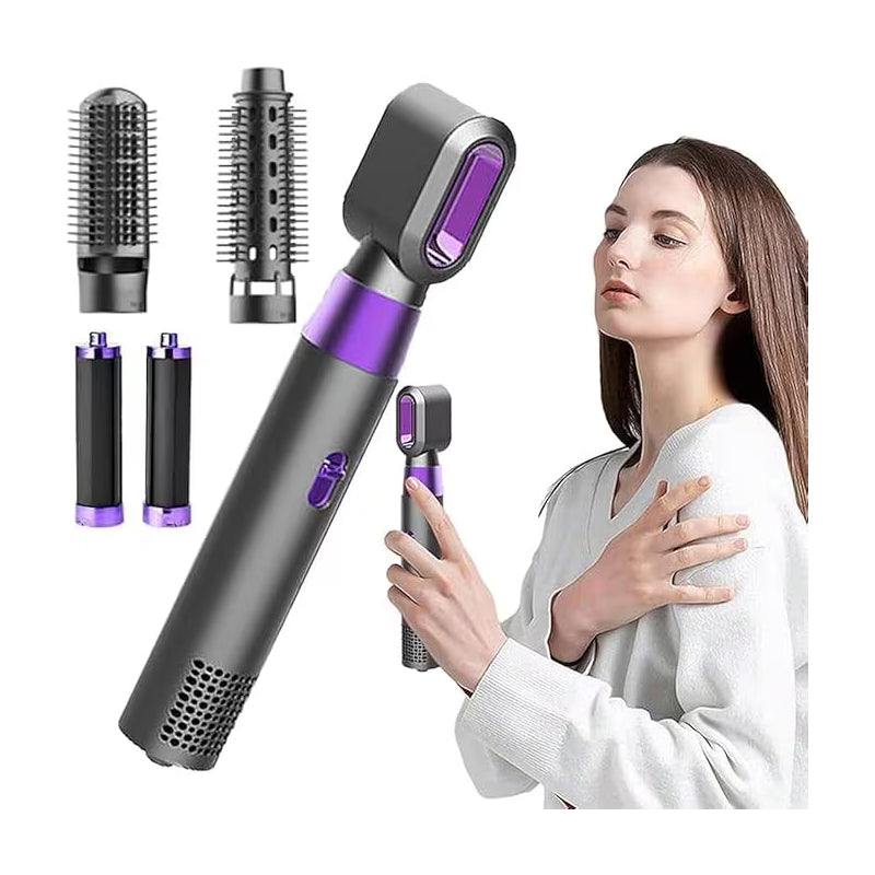 5 In 1 Hair Dryer Set  Multi-Function Hot Air Styler Brush Kit
