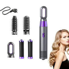 5 In 1 Hair Dryer Set  Multi-Function Hot Air Styler Brush Kit