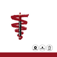 Glamorous Face Infallible Contour Matte Jumbo Eye & Lip Pencil – Smooth Touch 616 Chili Heat