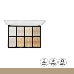 Glamorous Face Highlight 8 Color New Makeup Kit