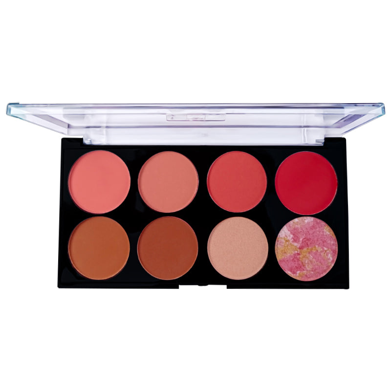 Glamorous Face 8 Color Ultra Blush on Palette