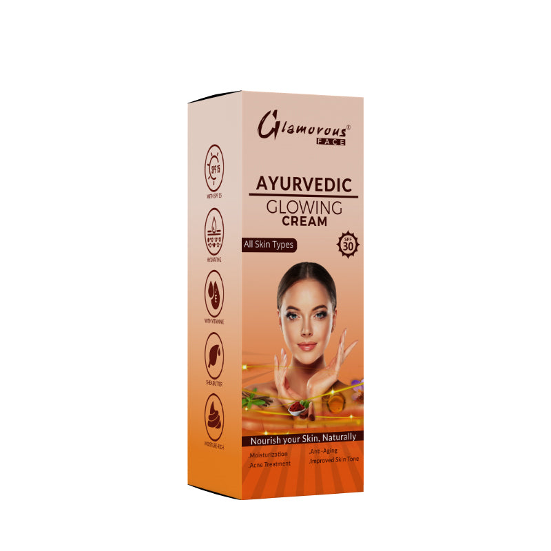 Glamorous Face Ayurvedic Glowing Cream With SPF 30