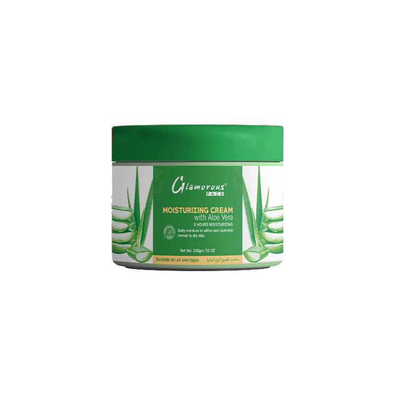Glamorous Face Moisturizing Cream – Aloe Vera (300gm)