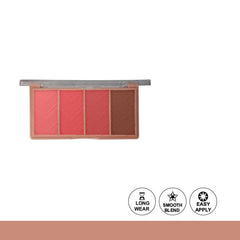 Aqua Color Line 4 Color  Bloom Blusher Glow – Highly Pigmented