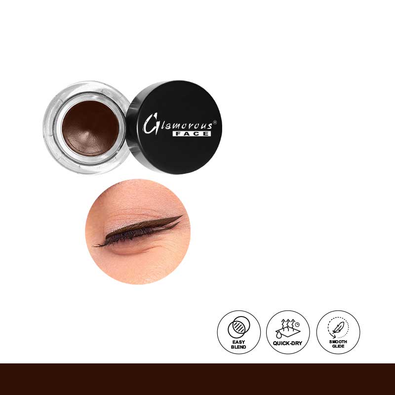 Glamorous Face Long Lasting Water Proof Gel Eyeliner