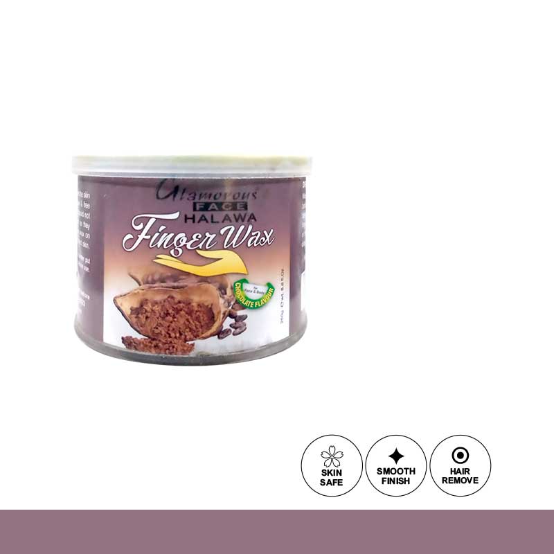 Glamorous Face Tin Finger Wax 250 gm (8 Flavour)