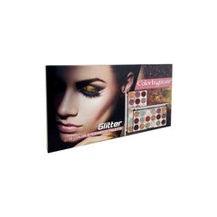 Color Institute 18 Color Glitter Eyeshadow Kit