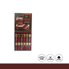 Aqua Color Line Super Stay Lip Gloss Ultra HD D-Matte Velvet (12 Pcs Set)