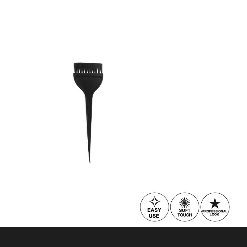 Glamorous Face Dye Black Brush