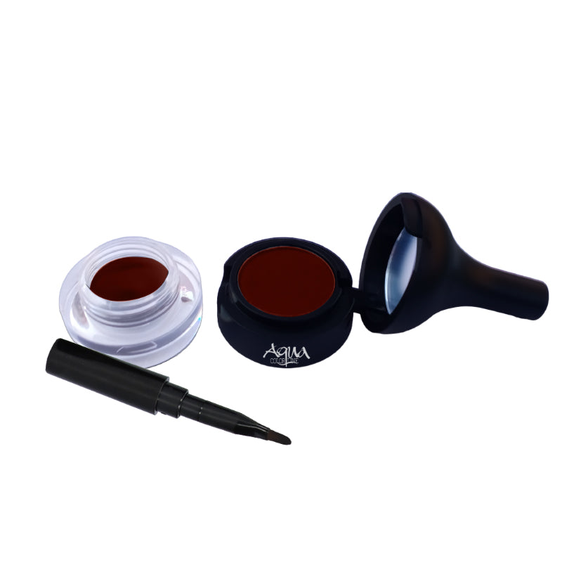 Aqua Color Line 3D Eyebrow Powder & Gel Eyeliner