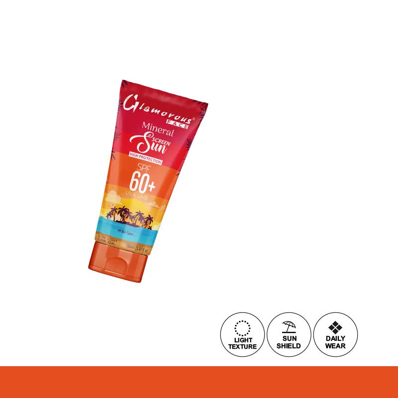 Glamorous Face Sunscreen Lotion , Sunblock SPF 60+ UVA UVB
