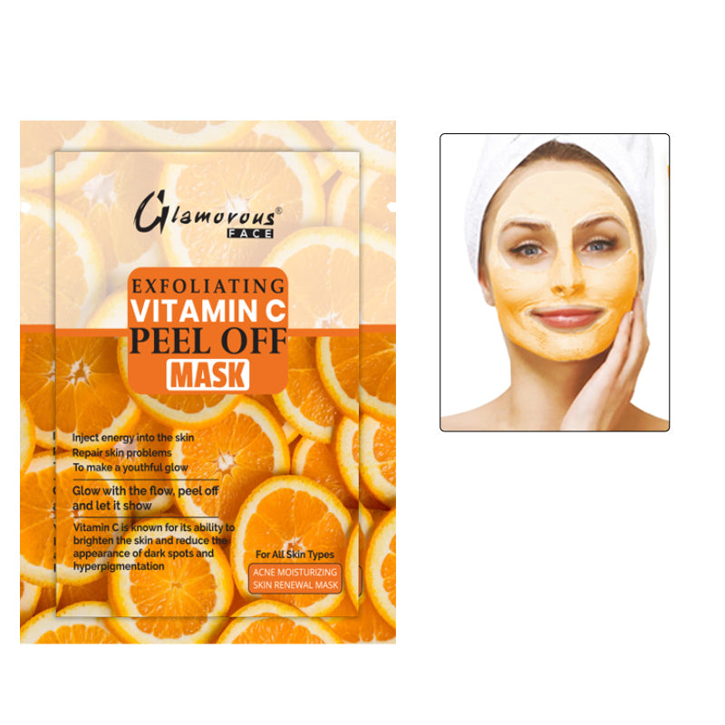 Glamorous Face Exfoliating Vitamin C Peel Off Mask