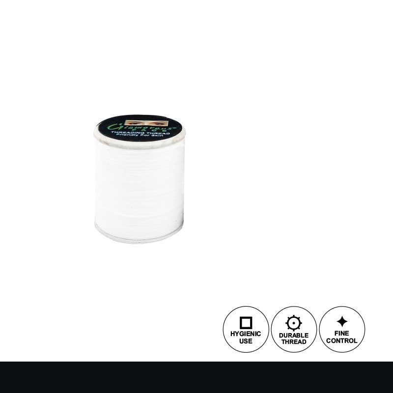 Glamorous Face Threading Thread Black