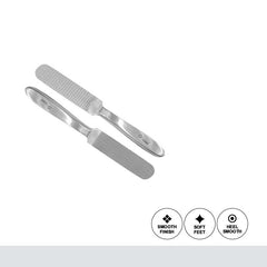 Glamorous Face Professional Stainless Steel Double Side Foot Filer