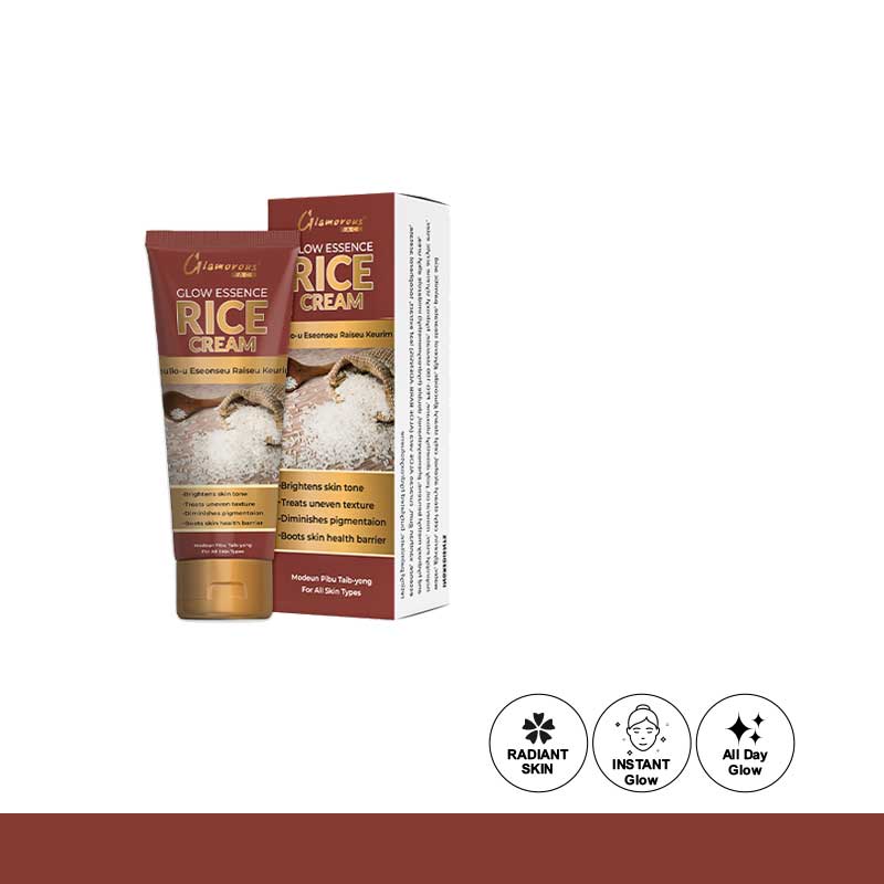 Glamorous Face Glow Rice Brightening Cream Rice Cream