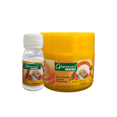 Glamorous Face Glowing Haldi Bleach, For Brightening And Extra Fairness