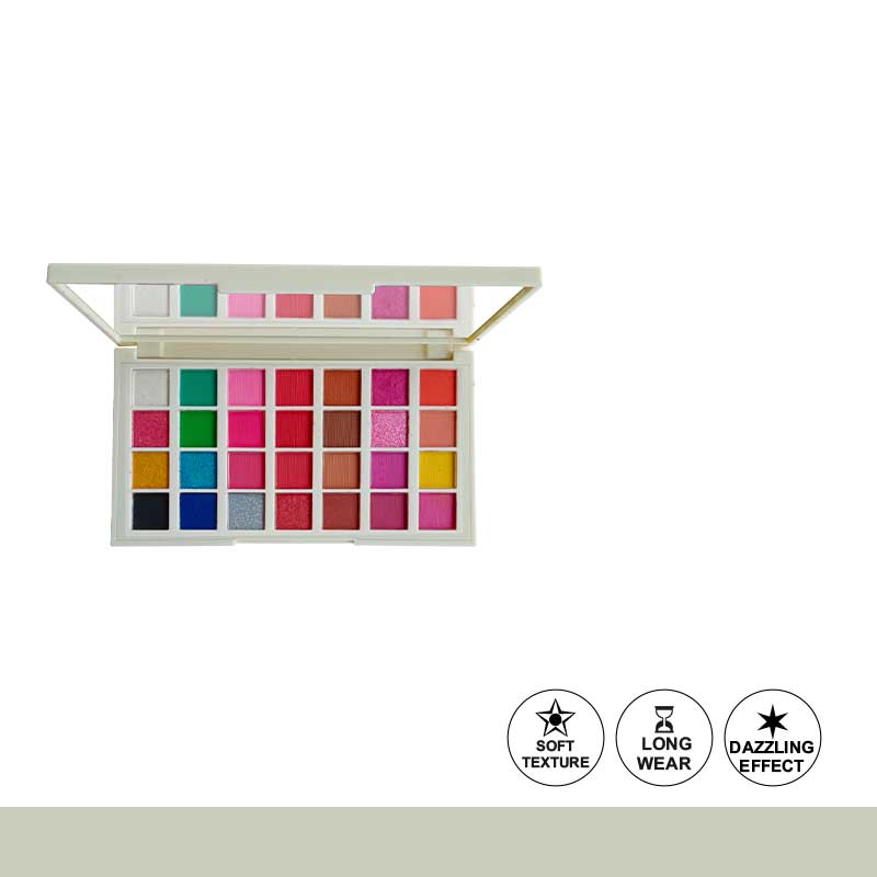 Glamorous Face 28 Color Makhmali & Matte  Eyeshadow Palette