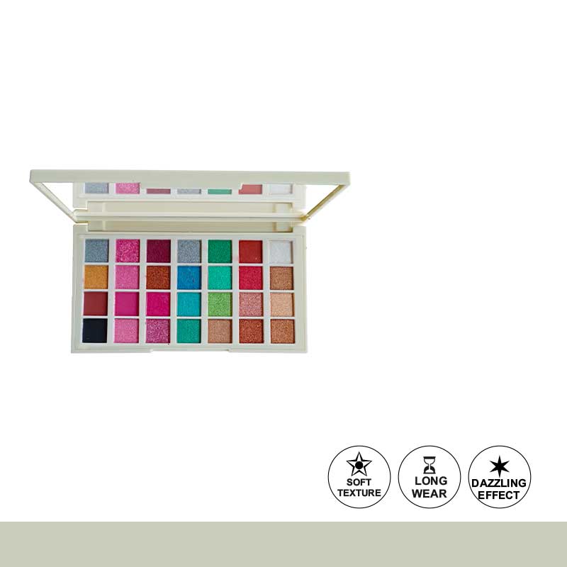 Glamorous Face 28 Color Makhmali & Matte  Eyeshadow Palette