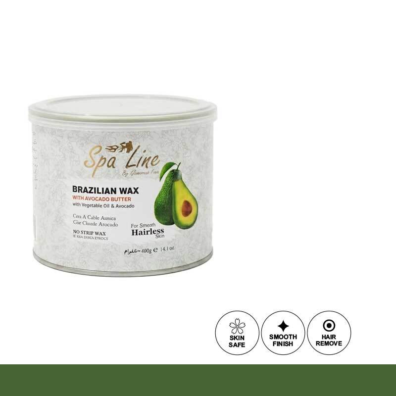 Spa Line Brazilian Wax 400g Avocado