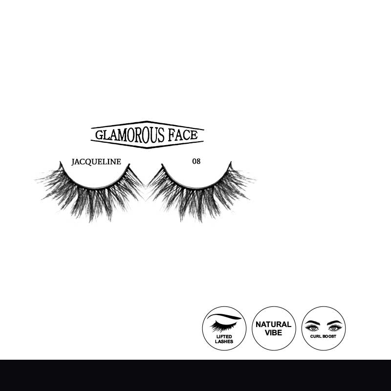 Glamorous Face Faux Mink 3D Eyelashes (14 Styles)