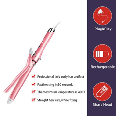 Kemei KM-219 Professional Hair Curler – Ceramic Curling Iron