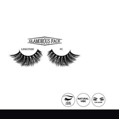 Glamorous Face Faux Mink 3D Eyelashes (14 Styles)