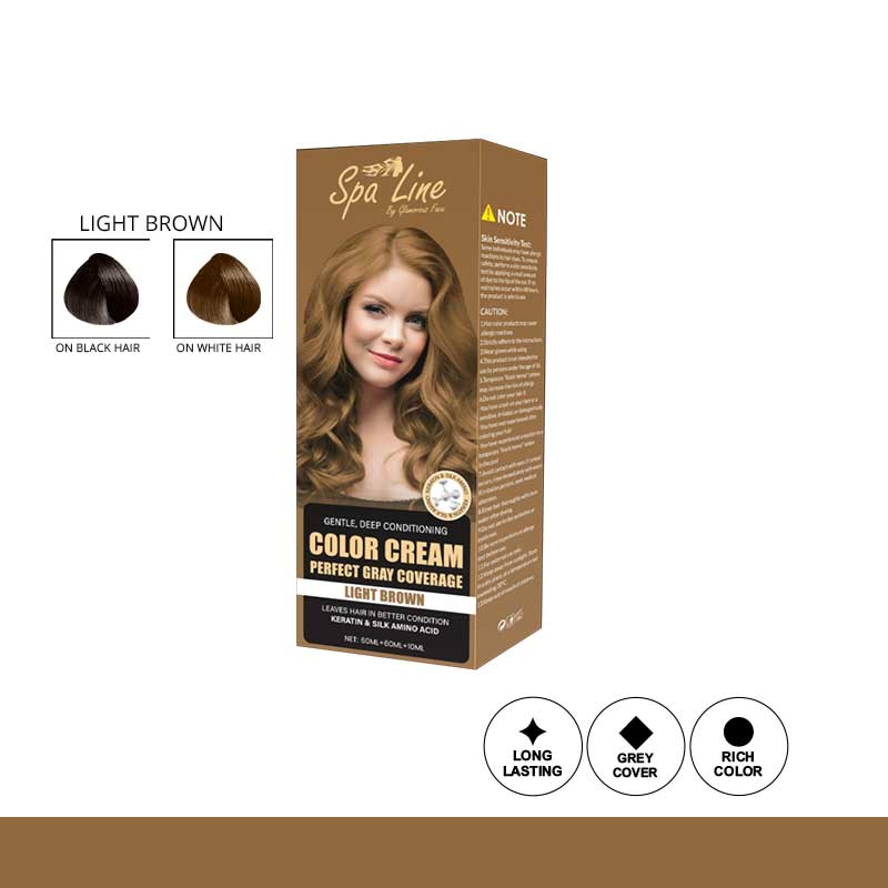 Glamorous Face Hair Color Cream Perfect Gray Coverage