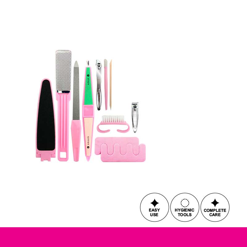 Glamorous Face Pedicure Set
