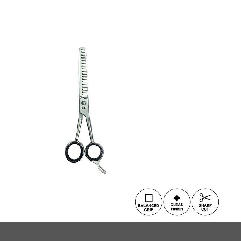 Glamorous Face Thinning Razor Scissor Silver 16