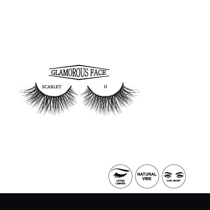 Glamorous Face Faux Mink 3D Eyelashes (14 Styles)
