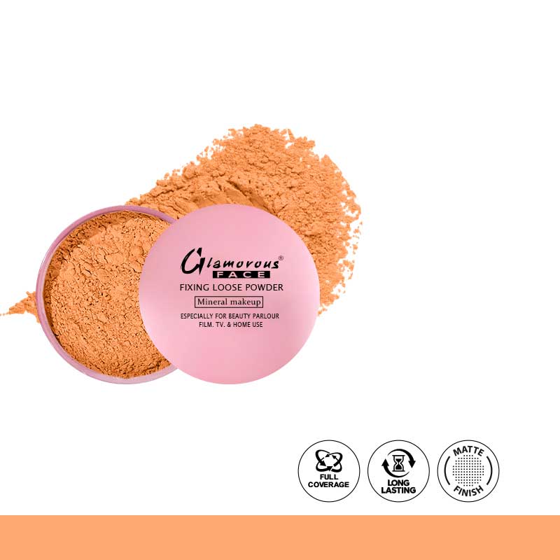 Glamorous Face HD Mineral Matte Finish Fixing Loose Powder