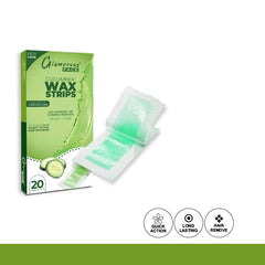 Glamorous Face Body Wax Strips 4 Flavors