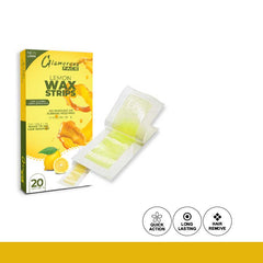 Glamorous Face Body Wax Strips 4 Flavors