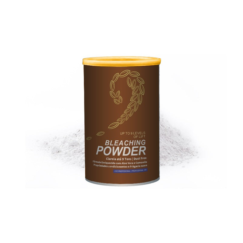 Spa Line by Glamorous Face Hair Bleaching Powder White 500g – 9+ Level Dust-Free Lightener with Aloe Vera & Chamomile