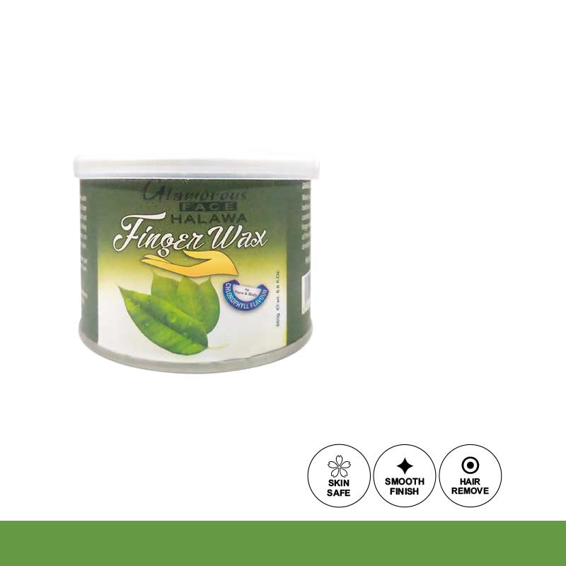 Glamorous Face Tin Finger Wax 250 gm (8 Flavour)