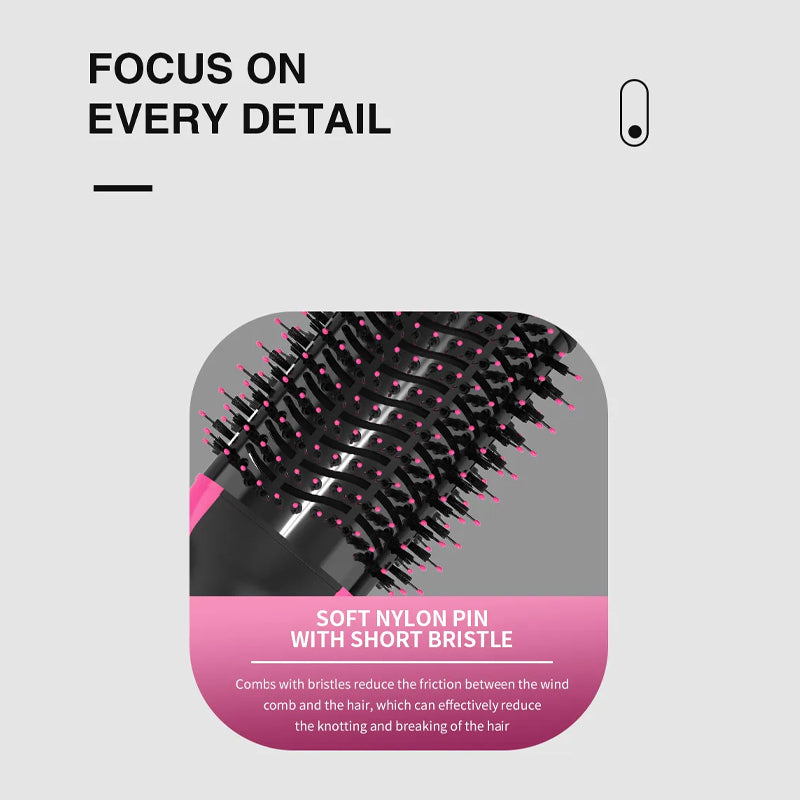 3 In 1 One Step Hot Air Brush – Hair Dryer, Volumizer & Styler