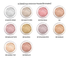 Color Institute Face & Body Loose Shimmer Powder