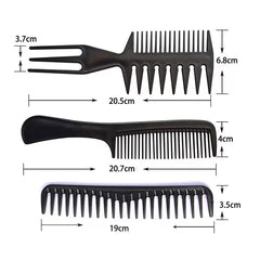 Pack Of 10 Piece Professional Hair Styling Comb Set. (240)