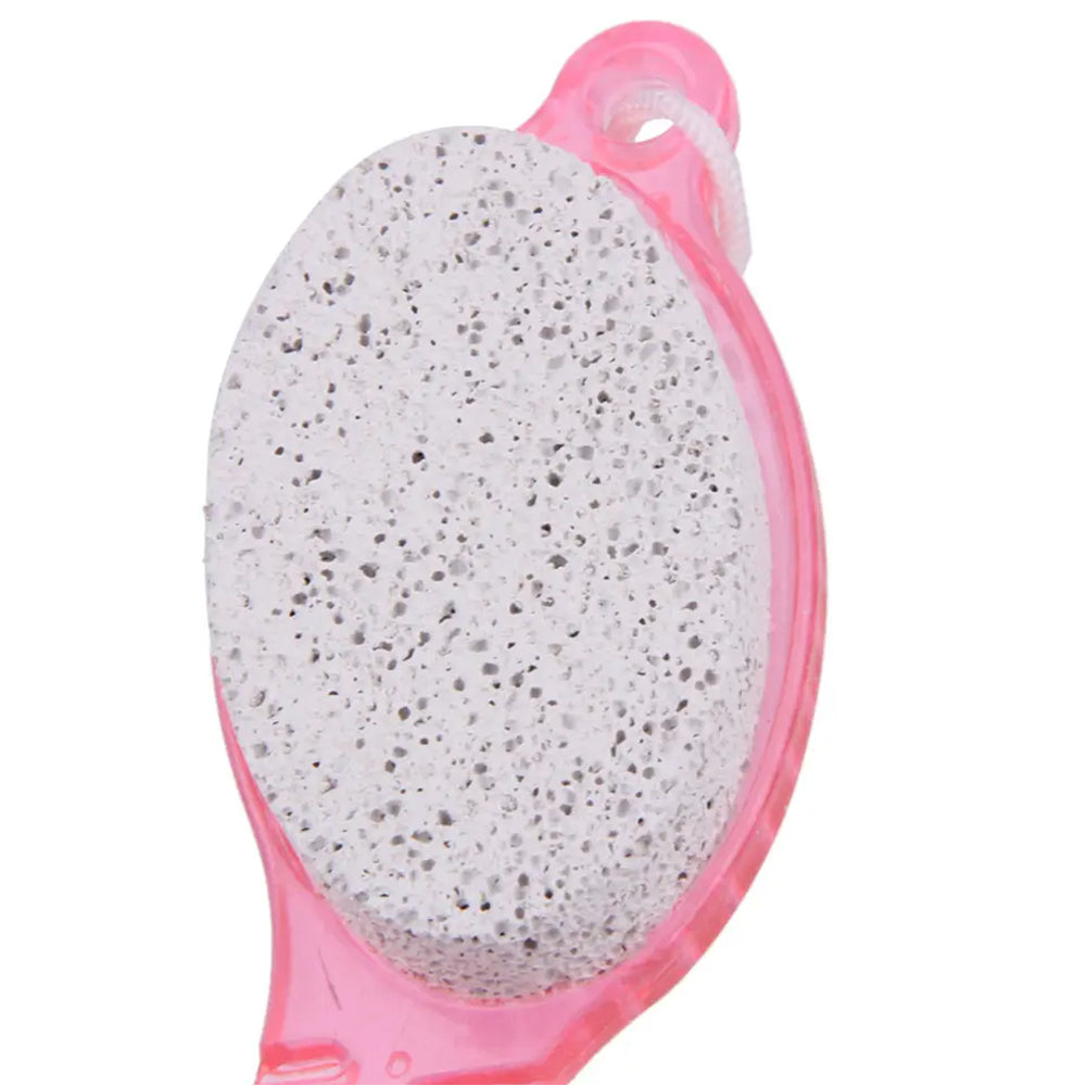 4 in1 Foot Pumice Stone Dead Skin Remover Brush Pedicure Grinding Tool Foot Care Tool