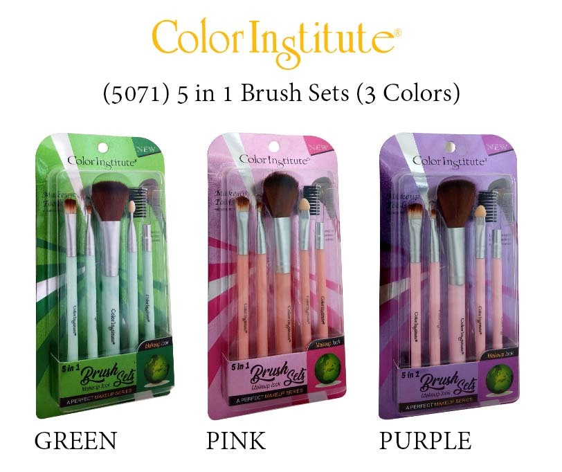 Color Institute 5 in 1 Brush Set