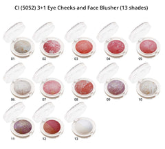 Color Institute 3+1 Eye Cheeks and Face Blusher