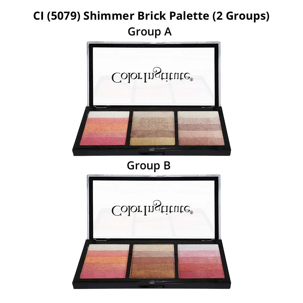 Color Institute Shimmer Brick Palette