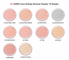 Glamorous Face Loose Face & Body Shimmer Powder