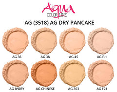 Aqua Color Line Dry Pancake(8-Shades)