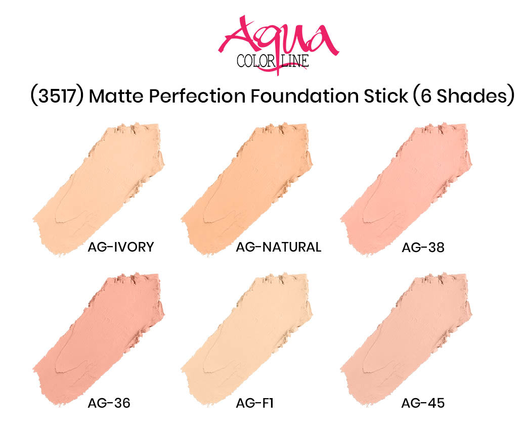 Aqua Color Line Matte Perfection Foundation Stick