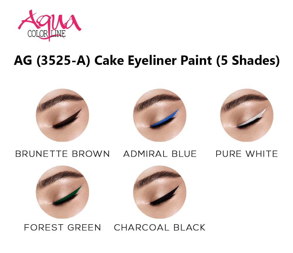 Aqua Color Line Cake Eyeliner