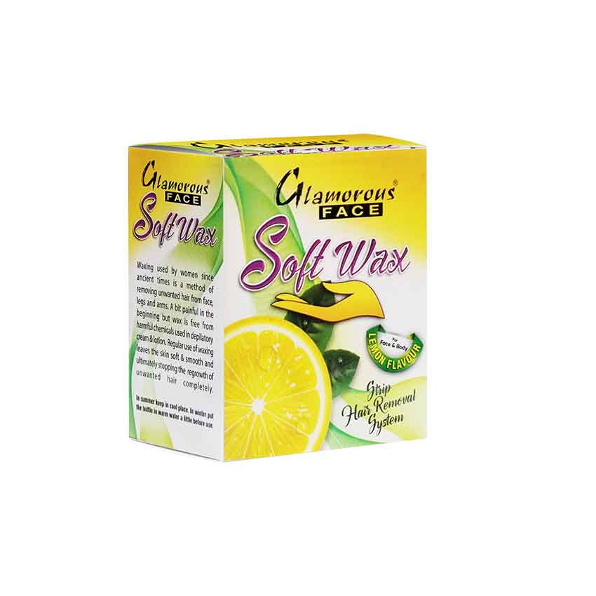 Glamorous Face Soft Wax 200 gm (4 Colours)