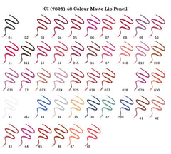 Color Institute Glorious Lip Pencil (48 colors)