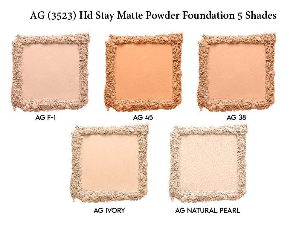 Aqua Color Line Hd Stay Matte Powder Foundation