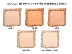 Aqua Color Line Hd Stay Matte Powder Foundation